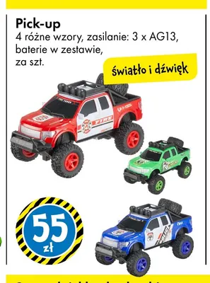 Samochód Pick-up promocja w Tedi