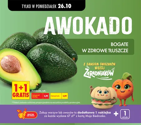 Awokado promocja w Biedronka