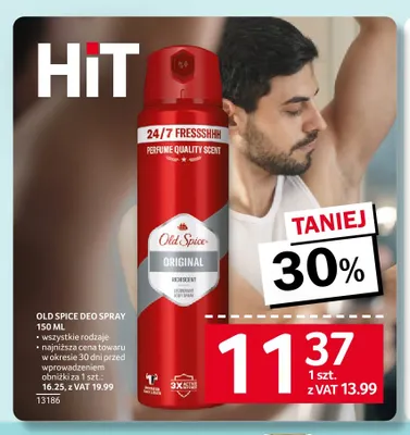 Deo spray Old Spice promocja w Selgros