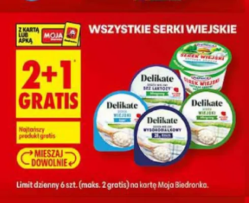 Serki wiejskie promocja w Biedronka
