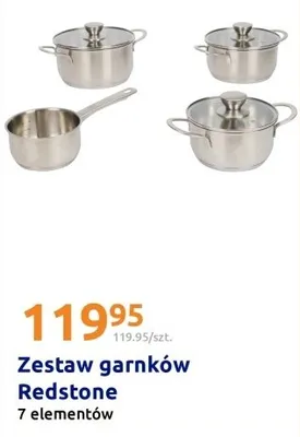 Zestaw garnków promocja w Action