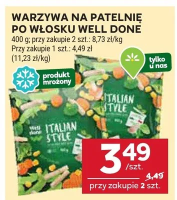 Warzywa na patelnię po włosku promocja w Stokrotka