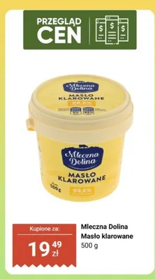 Masło klarowane 500 g promocja w Biedronka