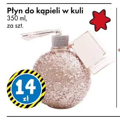 Płyn do kąpieli w kuli Cosmetica Fanatica promocja w Tedi