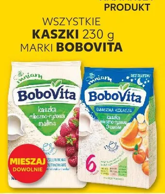 Kaszka 230 g  wszystkie rodzaje Bobovita promocja w Kaufland