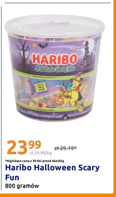 Żelki Haribo Halloween Scary Fun promocja w Action