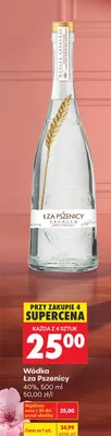 Wódka Łza Pszenicy 500 ml promocja w Biedronka