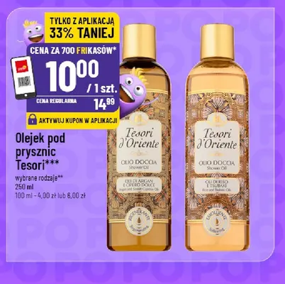 Olejek pod prysznic Tesori d'Oriente promocja w POLOmarket