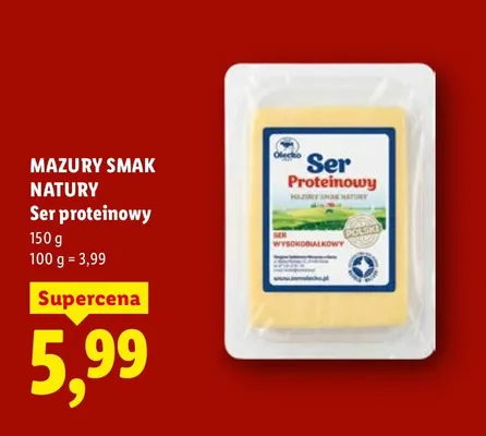 Ser proteinowy promocja w Lidl
