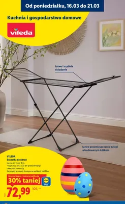 Suszarka do ubrań promocja w Lidl