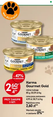 Karma Gourmet Gold promocja w Żabka