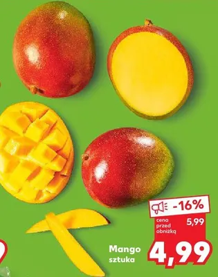 Mango sztuka promocja w Kaufland