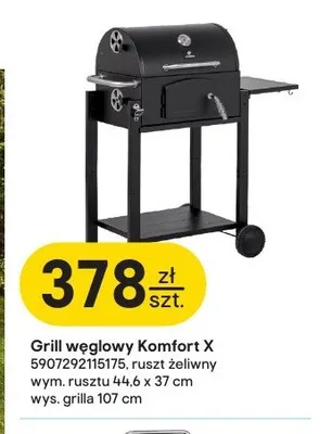 Grill węglowy Komfort X Landmann promocja w Castorama