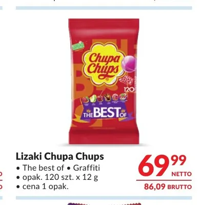 Lizaki Chupa Chups The best of promocja w Makro