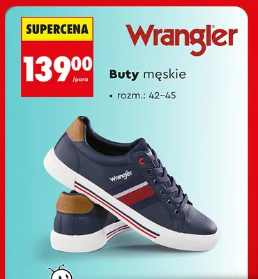 Buty męskie Wrangler promocja w Biedronka