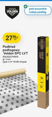 Podkład podłogowy SPC LVT promocja w Castorama