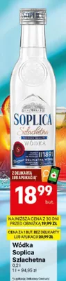 Wódka Soplica Szlachetna promocja w Delikatesy Centrum