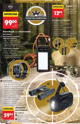 Powerbank lub smartwatch promocja w Biedronka