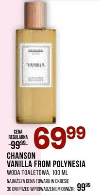 Woda toaletowa Vanilla from Polynesia promocja w Drogerie Natura