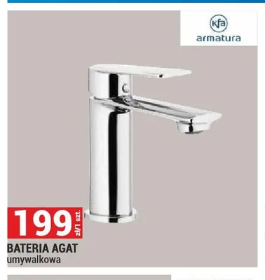 Bateria umywalkowa Agat kfa armatura promocja w Merkury Market