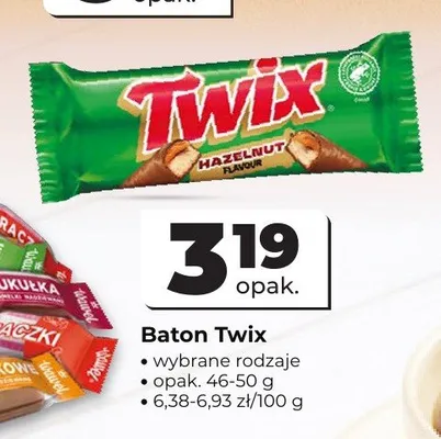 Baton Twix Hazelnut promocja w Odido