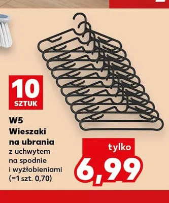Wieszaki na ubrania W5 promocja w Kaufland