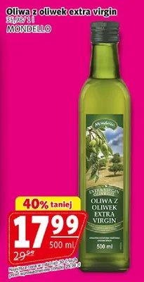 Oliwa z oliwek extra virgin promocja w Prim Market