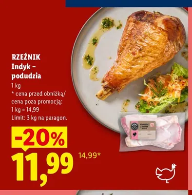 Indyk - podudzia Rzeźnik promocja w Lidl