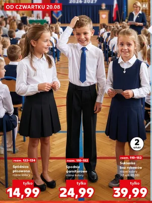 Spódnica plisowana promocja w BACK TO SCHOOL