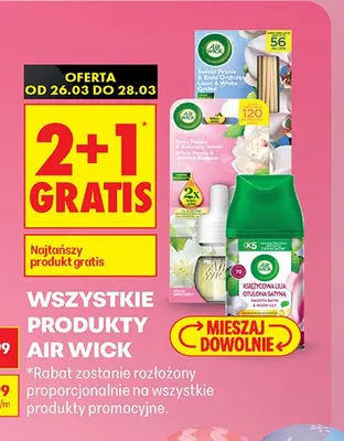 Wszystkie produkty Air Wick promocja w Biedronka