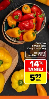 Papryka Sweet Bite promocja w Carrefour