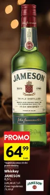 Whiskey Jameson promocja w Intermarche