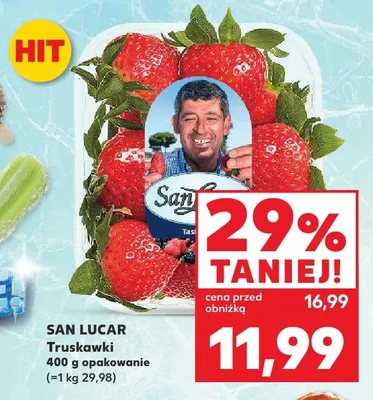 Truskawki promocja w Kaufland