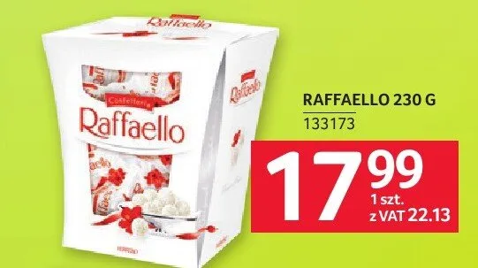 Raffaello 230 g promocja w Selgros