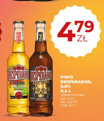 Piwo Desperados Nocturno promocja w Duży Ben