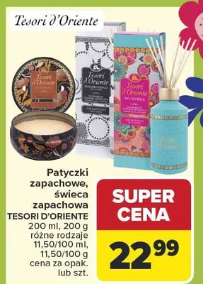 Patyczki zapachowe promocja w Carrefour Market
