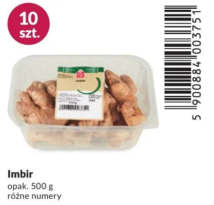 Imbir promocja w Makro