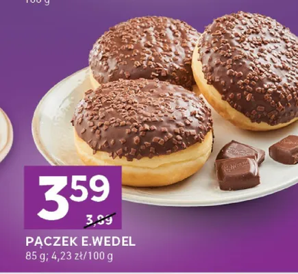 Pączek E.Wedel promocja w Stokrotka