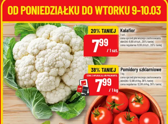Kalafior promocja w POLOmarket