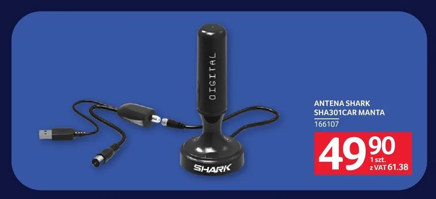 Antena Manta Shark SHA301CAR promocja w Selgros