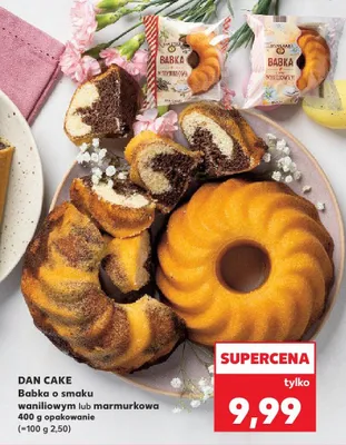Babka o smaku waniliowym lub marmurkowa promocja w Kaufland