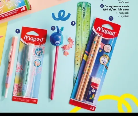 Linijka elastyczna Maped Twist'n Flex promocja w Biedronka