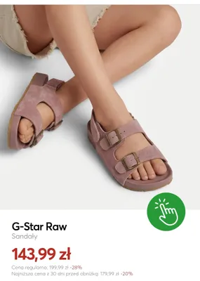 Sandały G-Star Raw promocja w eobuwie.pl