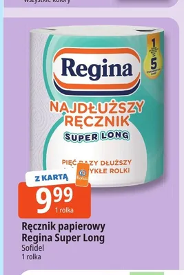 Ręcznik papierowy Regina Super Long promocja w Leclerc