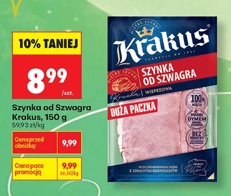 Szynka od Szwagra Krakus promocja w Biedronka