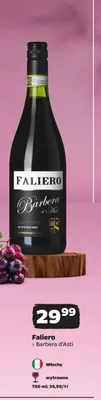 Wino czerwone Faliero Barbera d'Asti promocja w Netto