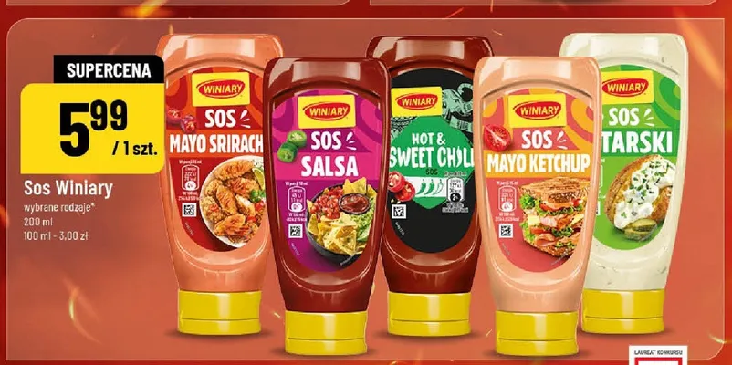 Sos Winiary Salsa promocja w POLOmarket