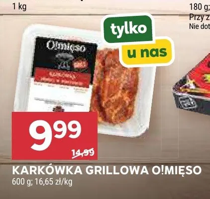 Karkówka grillowa O!Mięso promocja w Stokrotka