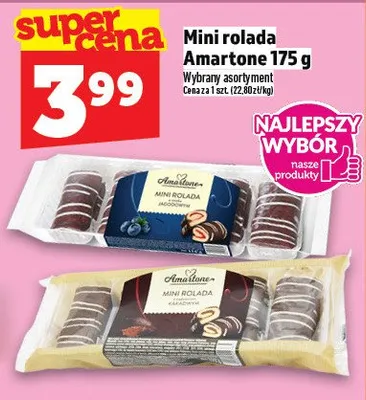 Mini rolada Amartone promocja w TOPAZ