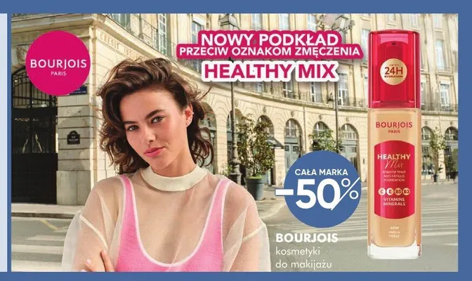 Podkład Bourjois Healthy Mix promocja w Super-Pharm